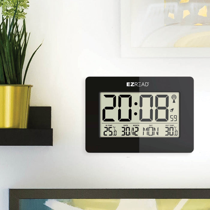 EZREAD® Digital Clock & Thermometer