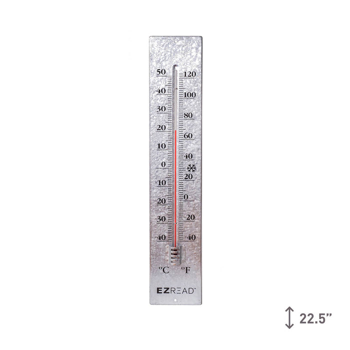 EZREAD® 22.5" Large Metal Thermometer