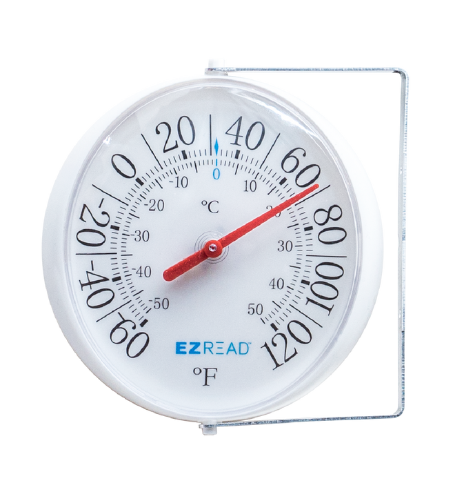 EZREAD® 5.5" Dial Thermometer with 360 Swivel Bracket