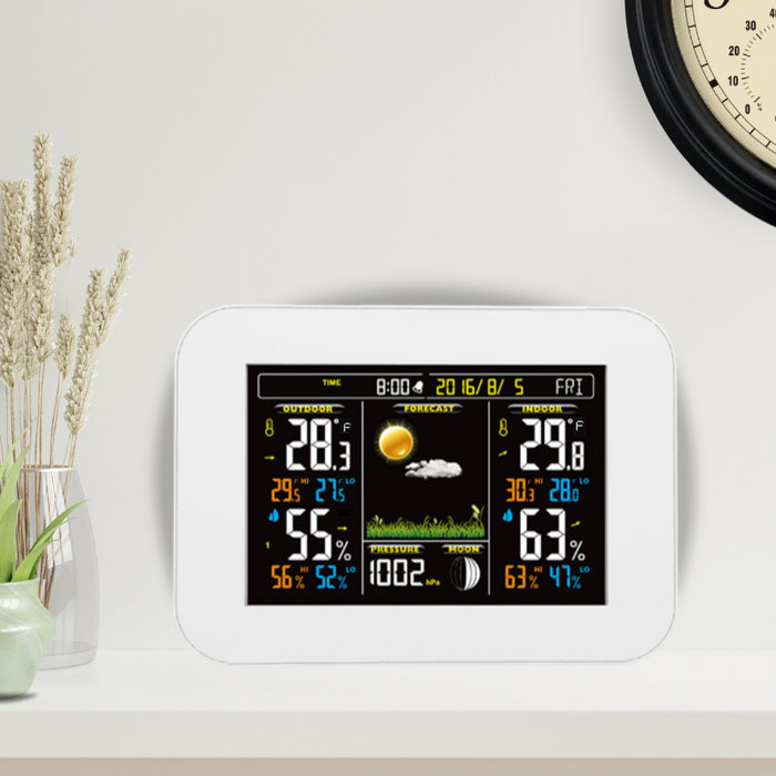 EZREAD® Full Color Weather Station & Moon Cycles