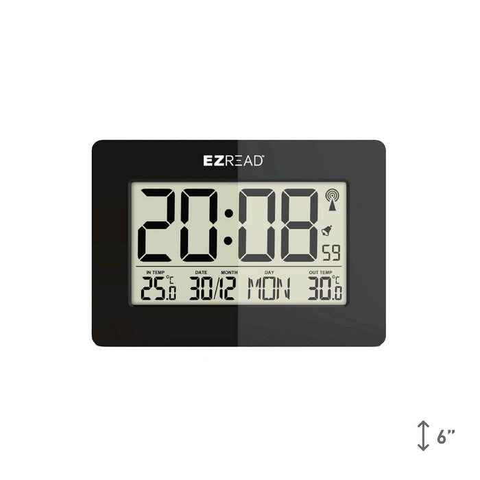 EZREAD® Digital Clock & Thermometer