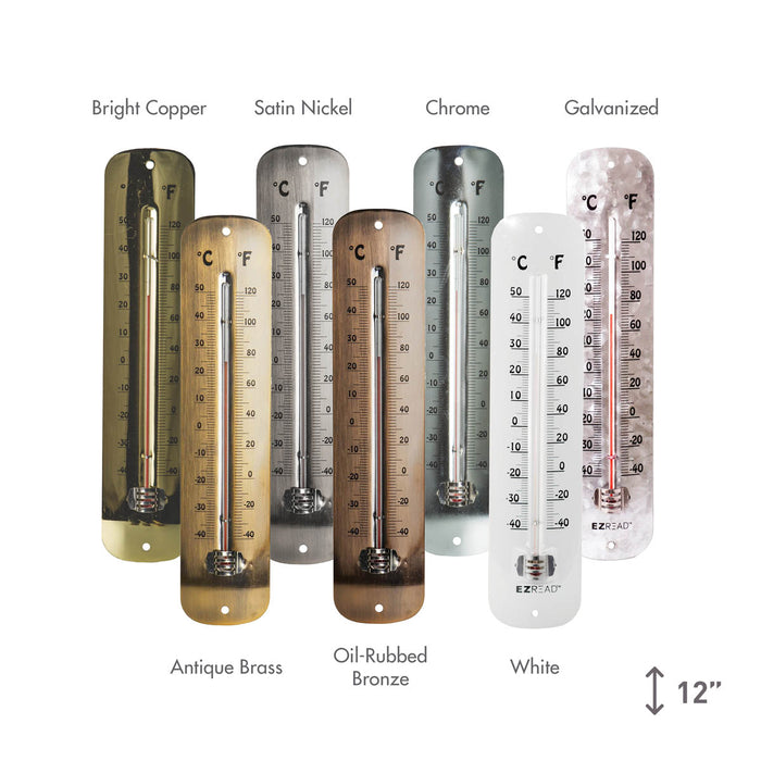 EZREAD® 12" Metal Thermometer