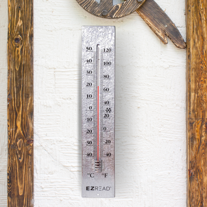 EZREAD® 22.5" Large Metal Thermometer