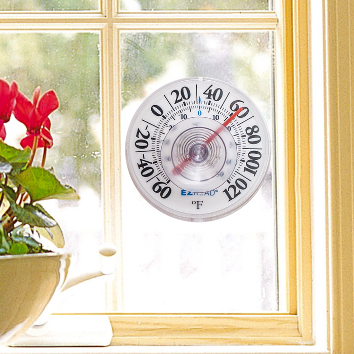 EZREAD® 3.5 Mini Dial Window Thermometer